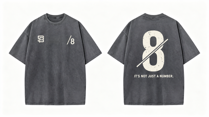 Not Just a Number #8 — Washed Oversized Tee