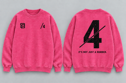 THE BACK LINE — Washed Oversized Crewneck