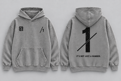 FIRST CHOICE — Washed Oversized Hoodie