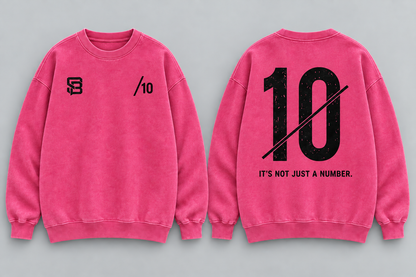 THE PLAYMAKER — Washed Oversized Crewneck