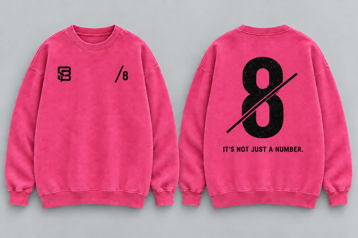 CONTROL THE GAME — Washed Oversized Crewneck