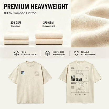 See the Game — Oversize-T-Shirt