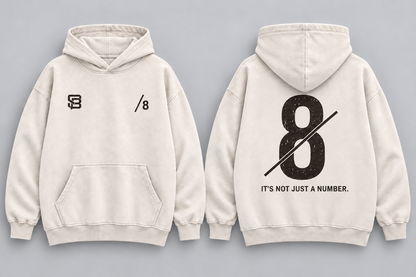 BOX TO BOX — Washed Oversized Hoodie