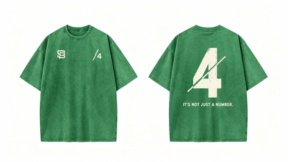 Not Just a Number #4 — Washed Oversized Tee