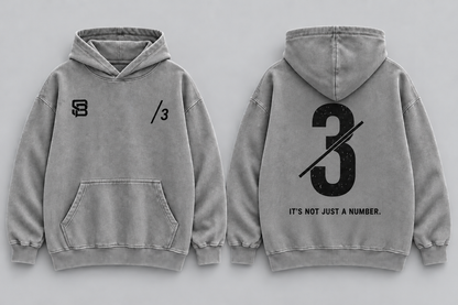 LAST LINE — Washed Oversized Hoodie