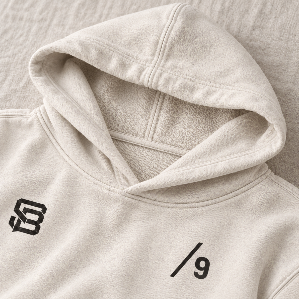 THE FINISHER — Washed Oversized Hoodie