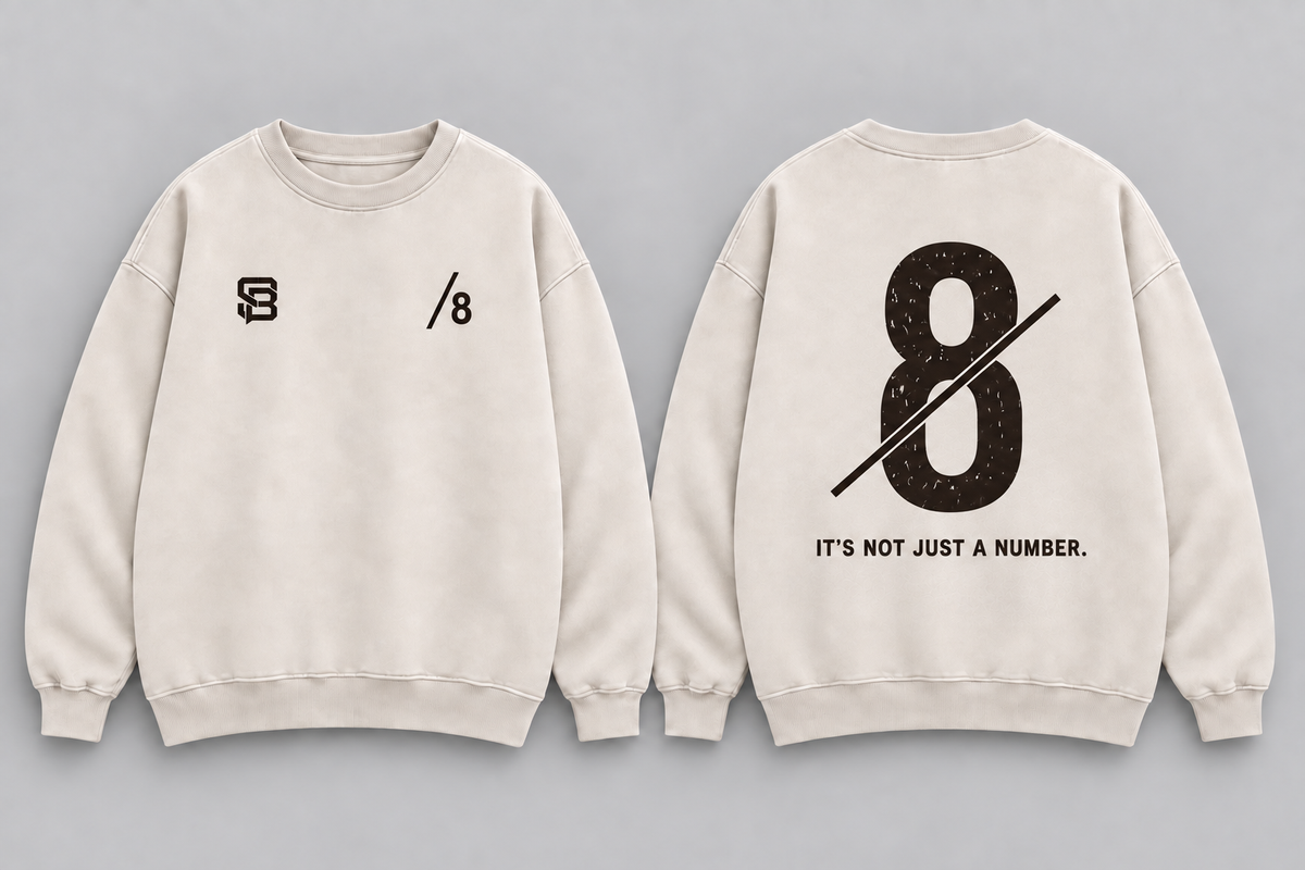 CONTROL THE GAME — Washed Oversized Crewneck