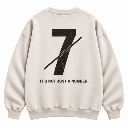 BREAK THE LINE — Washed Oversized Crewneck