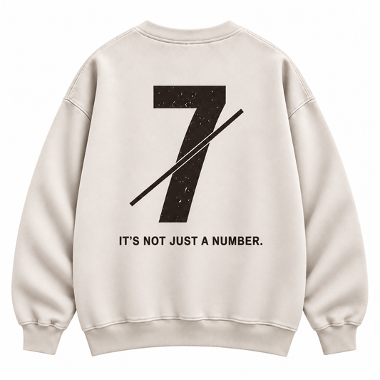 BREAK THE LINE — Washed Oversized Crewneck