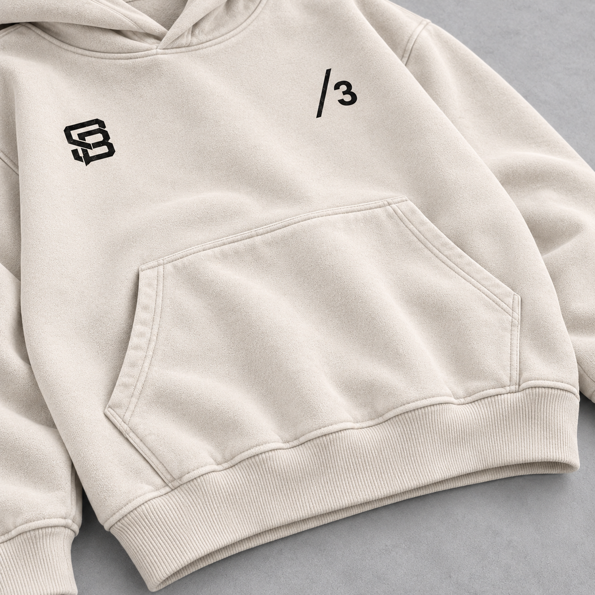 LAST LINE — Washed Oversized Hoodie