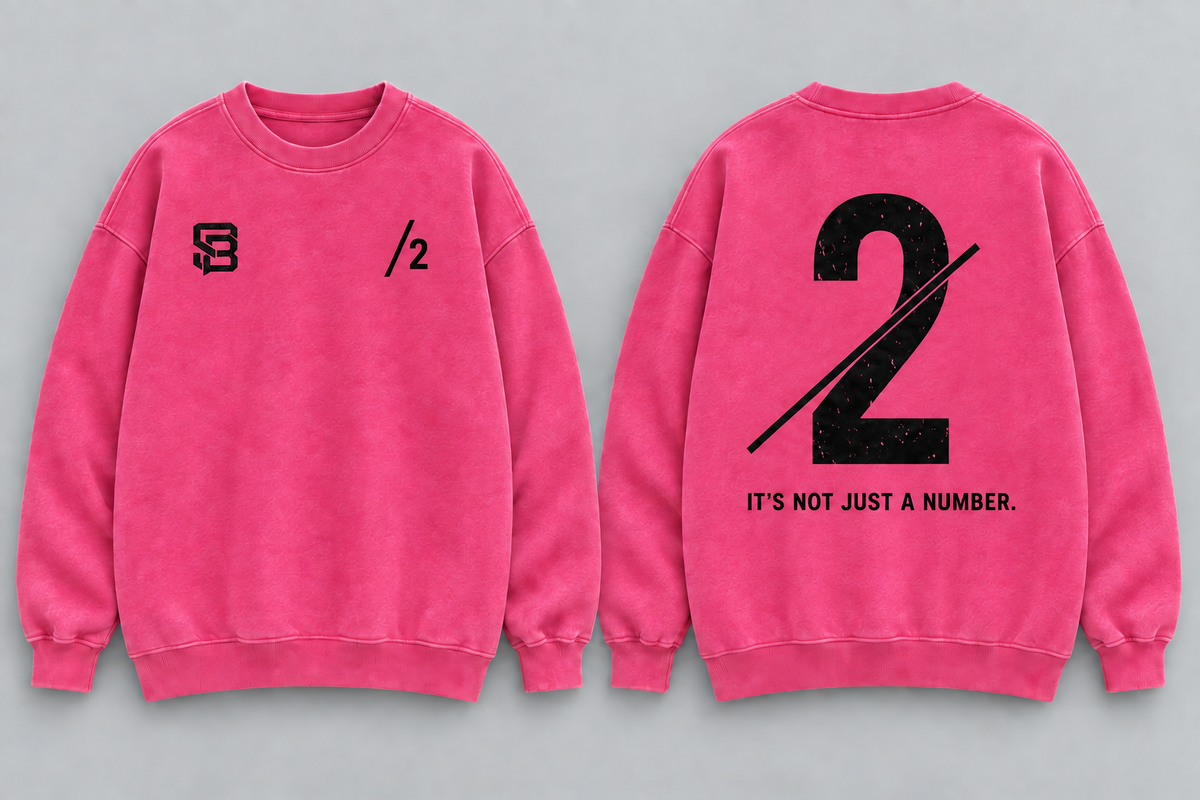 RIGHT HAND — Washed Oversized Crewneck