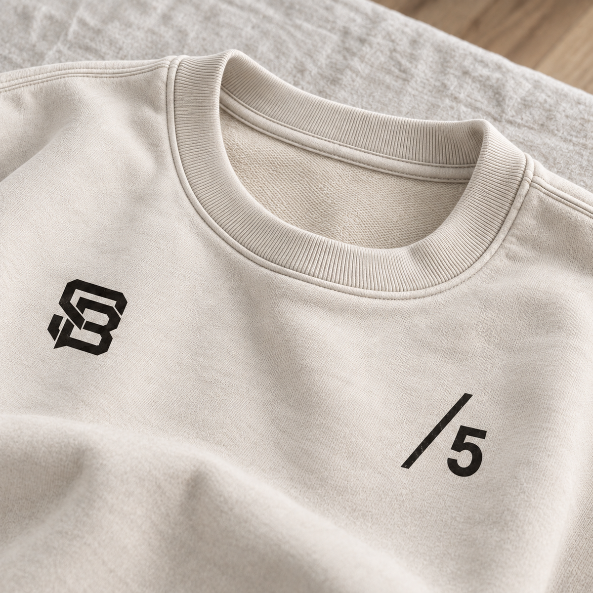 HOLD THE LINE — Washed Oversized Crewneck