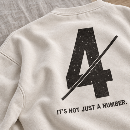 THE BACK LINE — Washed Oversized Crewneck