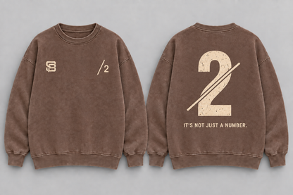 RIGHT HAND — Washed Oversized Crewneck