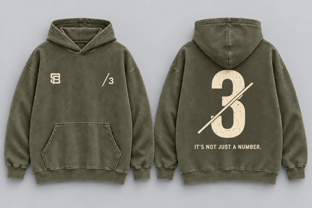 LAST LINE — Washed Oversized Hoodie