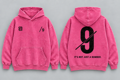 THE FINISHER — Washed Oversized Hoodie