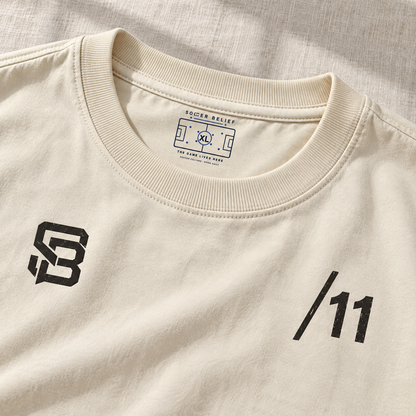Not Just a Number #11 — Washed Oversized Tee