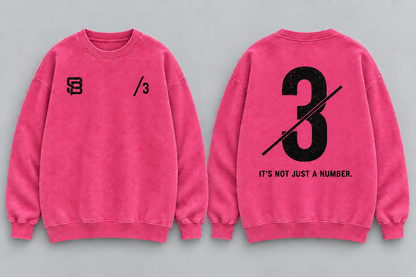 LEFT TO LEAD — Washed Oversized Crewneck