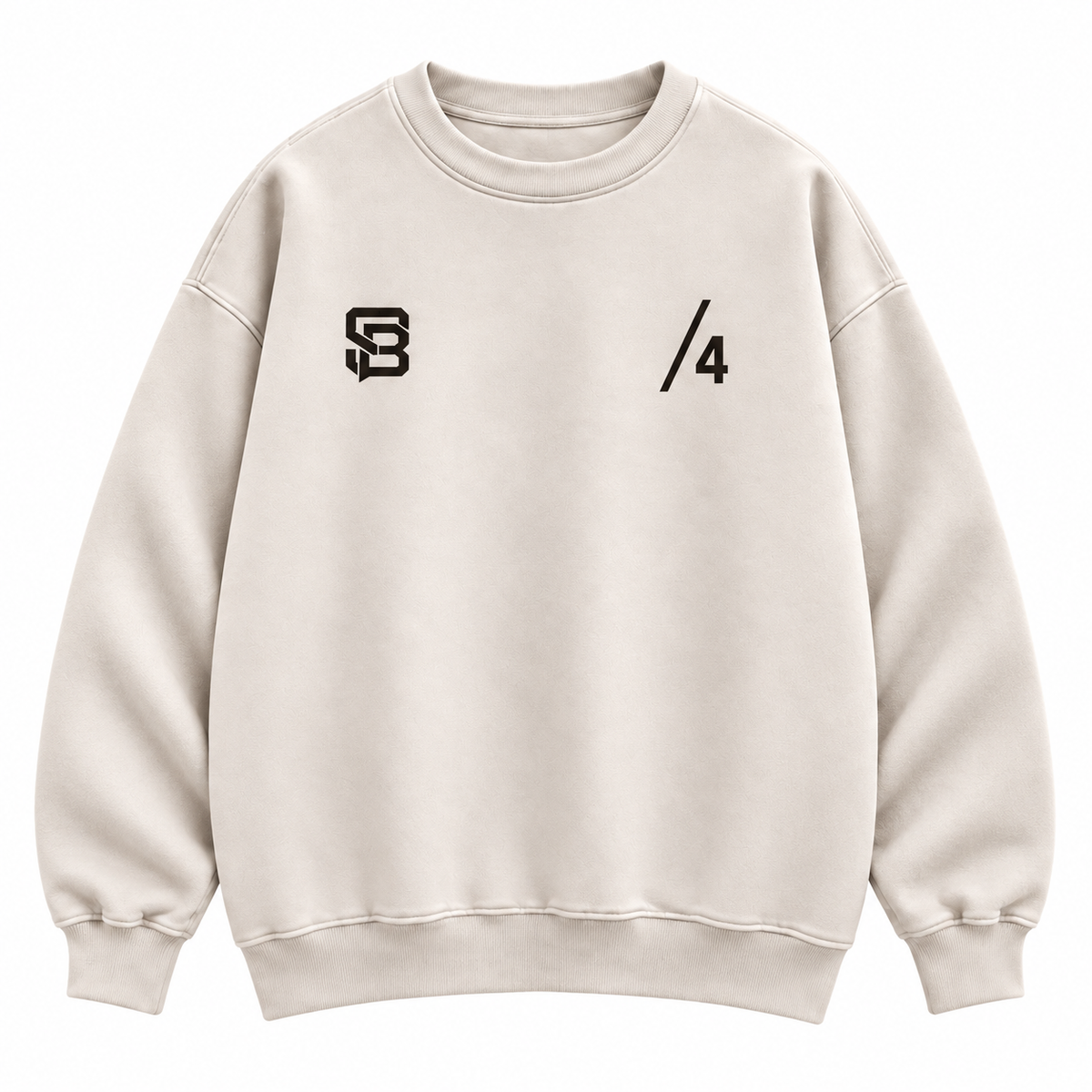 THE BACK LINE — Washed Oversized Crewneck