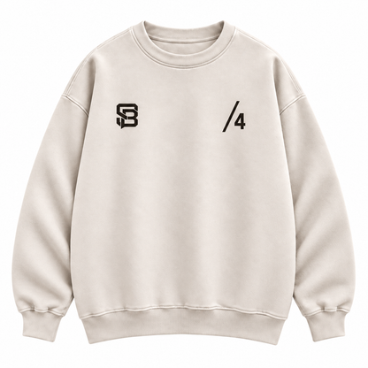 THE BACK LINE — Washed Oversized Crewneck