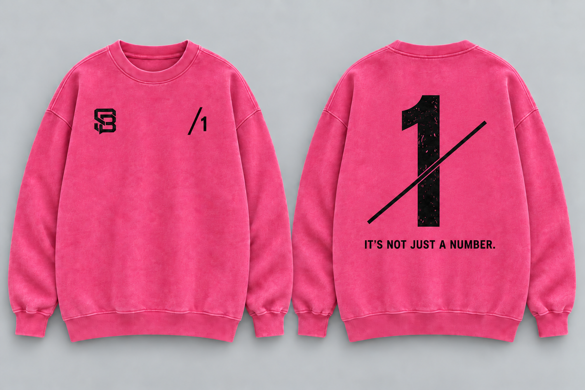 FIRST CHOICE — Washed Oversized Crewneck