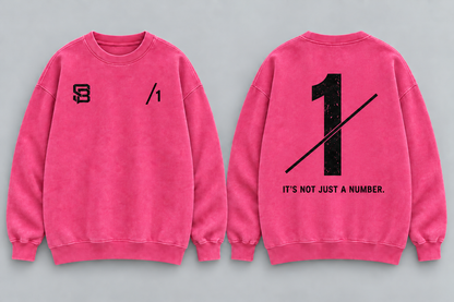FIRST CHOICE — Washed Oversized Crewneck