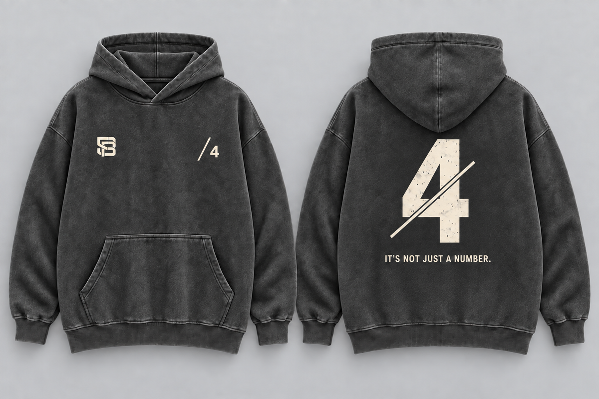 THE ANCHOR — Washed Oversized Hoodie