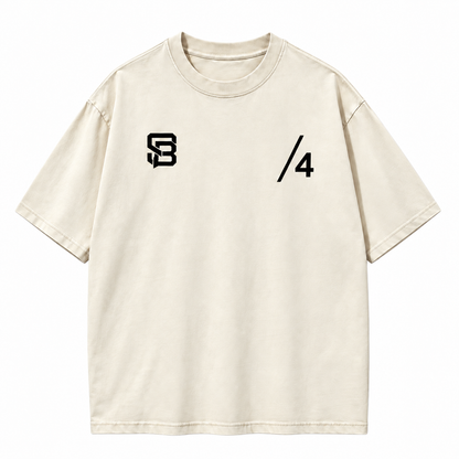 Not Just a Number #4 — Washed Oversized Tee