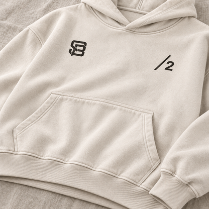 HOLD THE LINE — Washed Oversized Hoodie
