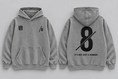 BOX TO BOX — Washed Oversized Hoodie