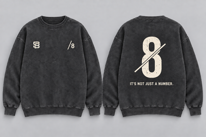 CONTROL THE GAME — Washed Oversized Crewneck