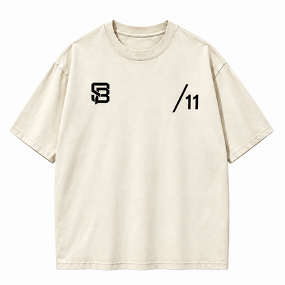 Not Just a Number #11 — Washed Oversized Tee