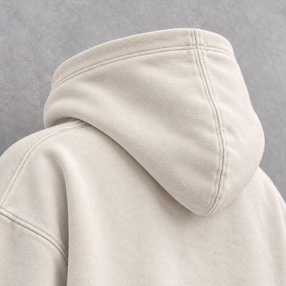 NOT JUST A NUMBER 10 — Washed Oversized Hoodie