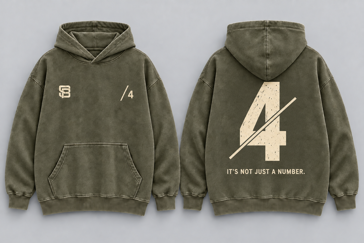 THE ANCHOR — Washed Oversized Hoodie