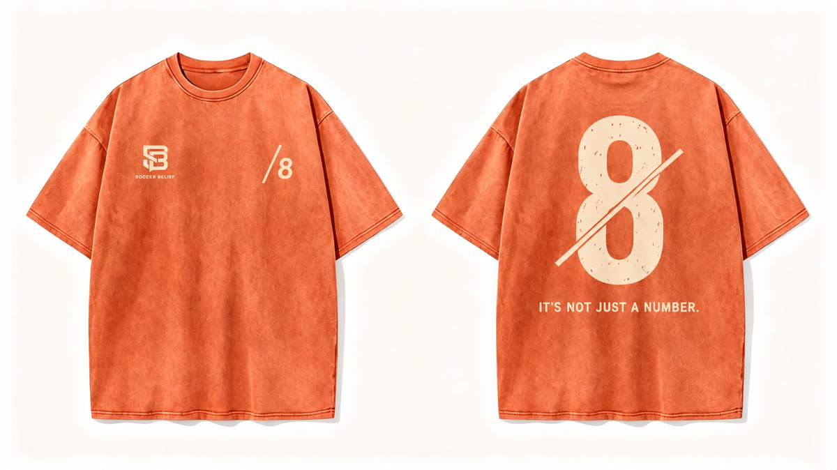 Not Just a Number #8 — Washed Oversized Tee