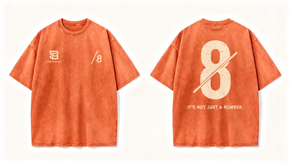 Not Just a Number #8 — Washed Oversized Tee