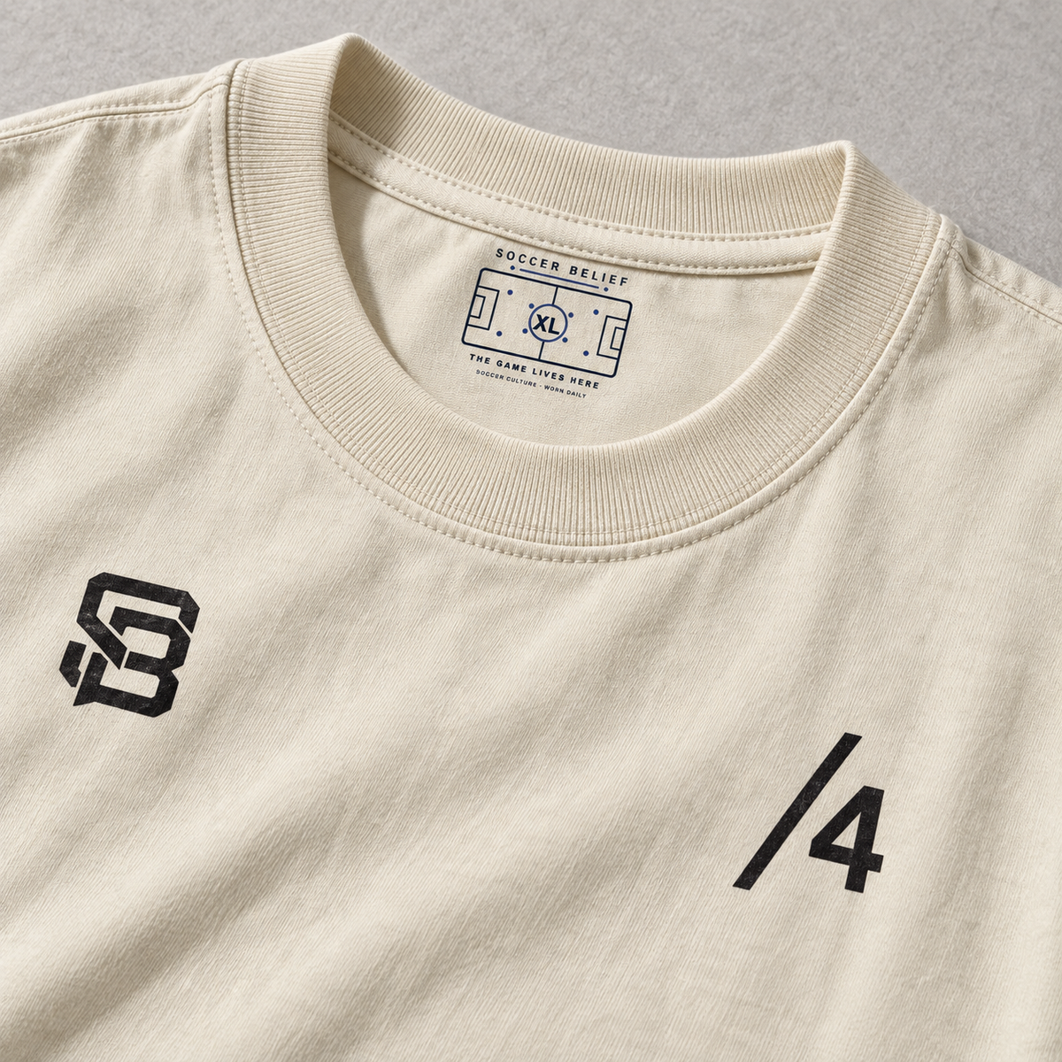 Not Just a Number #4 — Washed Oversized Tee