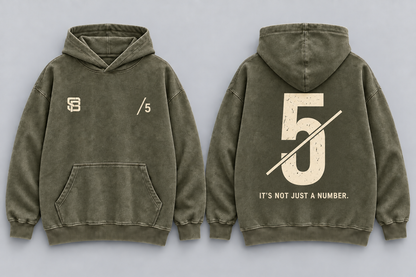 THE ANCHOR — Washed Oversized Hoodie