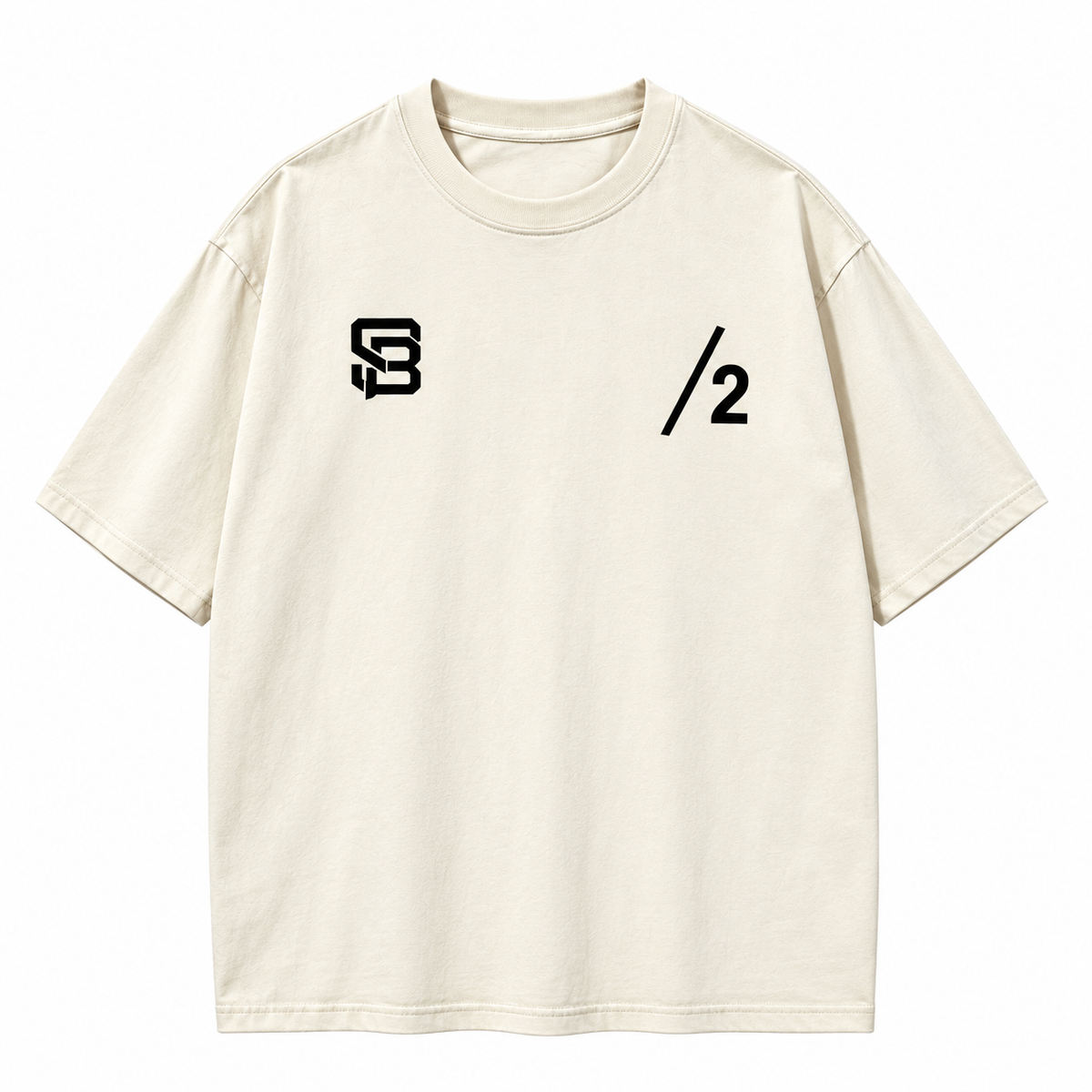 Not Just a Number #2 — Washed Oversized Tee