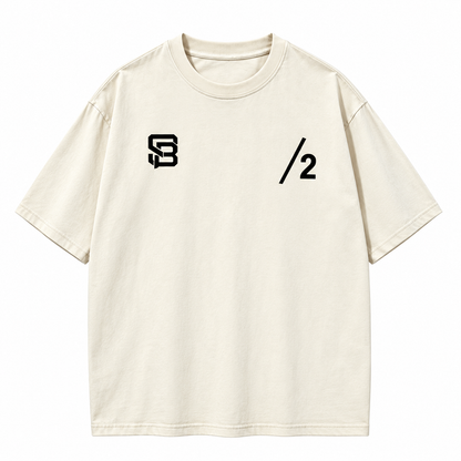 Not Just a Number #2 — Washed Oversized Tee