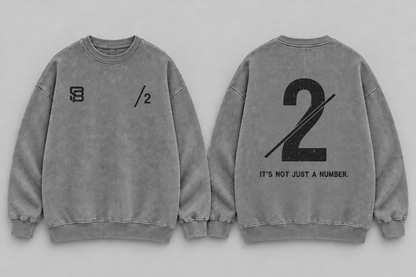RIGHT HAND — Washed Oversized Crewneck