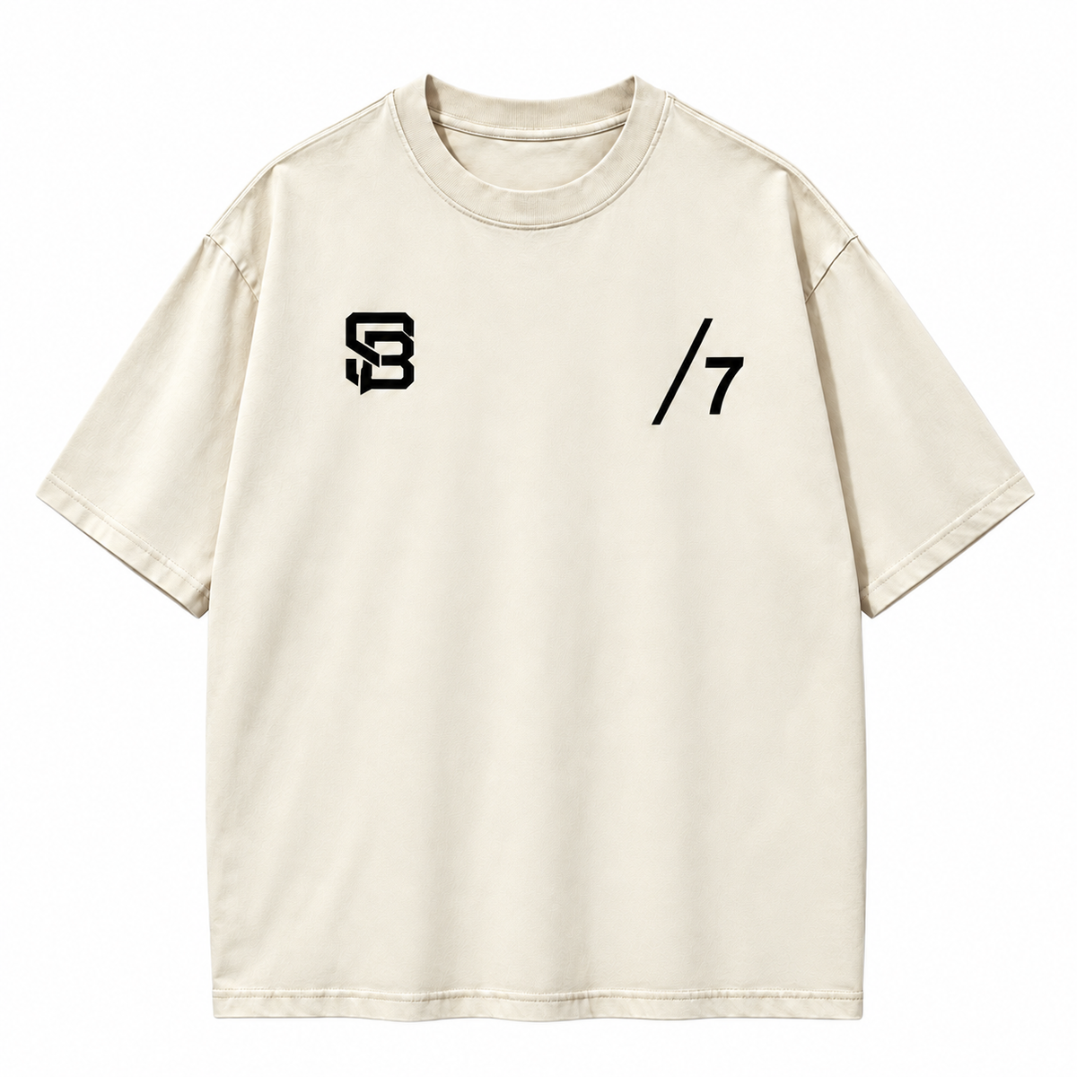 Not Just a Number #7 — Washed Oversized Tee