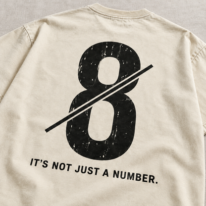 Not Just a Number #8 — Washed Oversized Tee