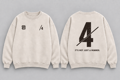 THE BACK LINE — Washed Oversized Crewneck
