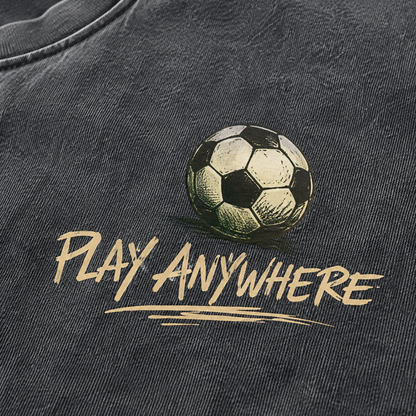 Play Anywhere — Washed Oversized Tee