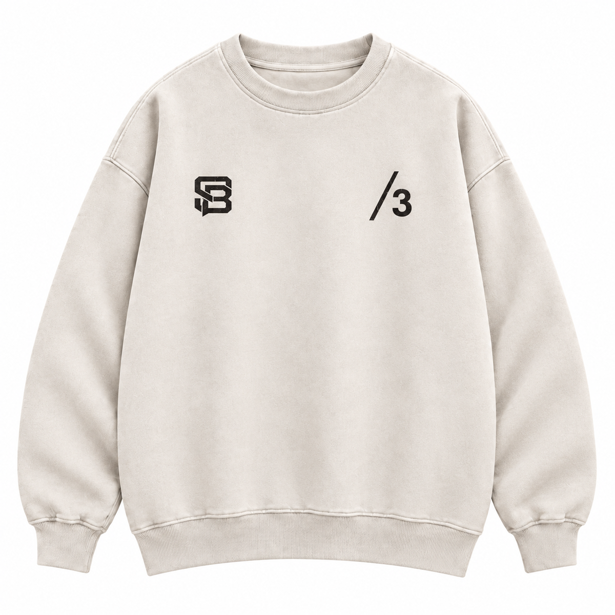 LEFT TO LEAD — Washed Oversized Crewneck