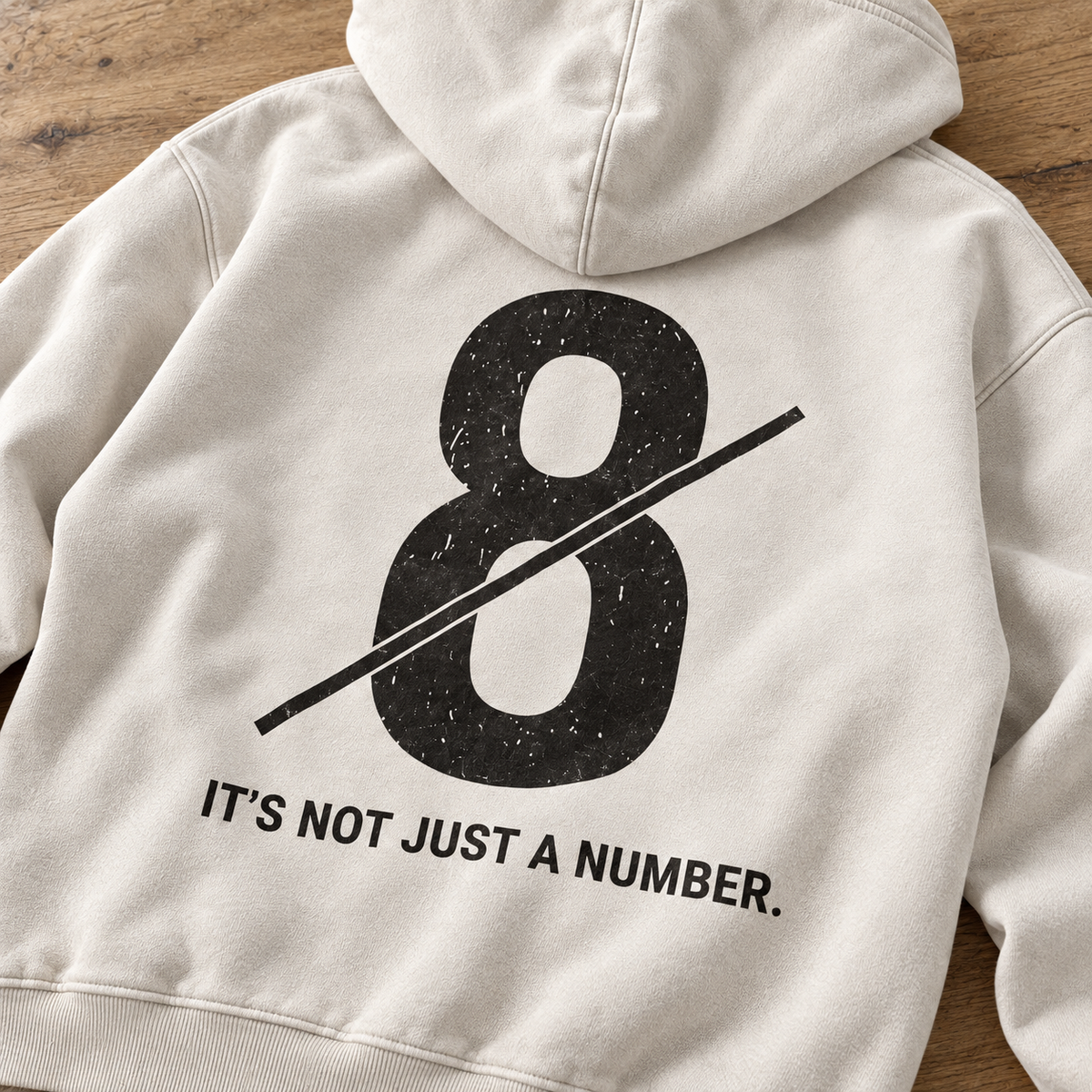 BOX TO BOX — Washed Oversized Hoodie