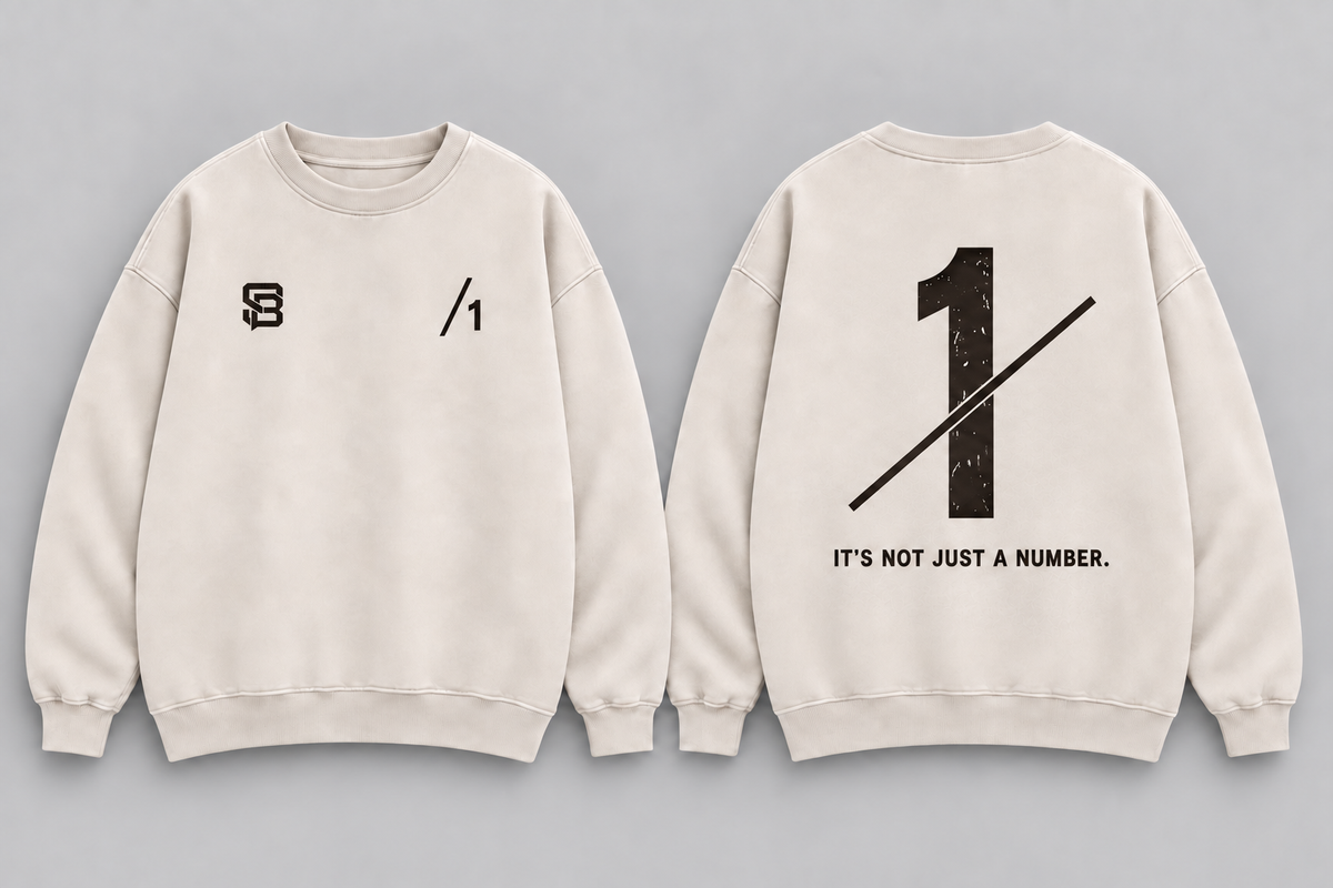 FIRST CHOICE — Washed Oversized Crewneck