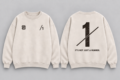 FIRST CHOICE — Washed Oversized Crewneck