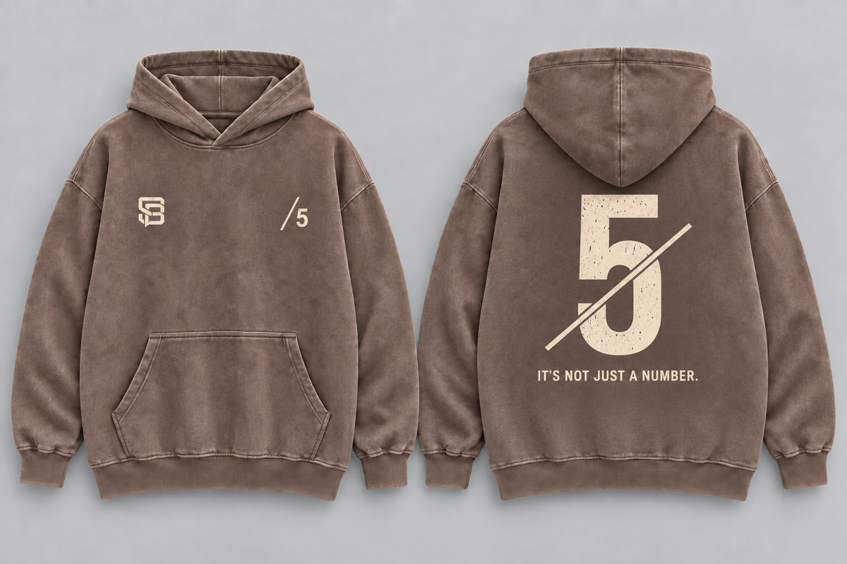 THE ANCHOR — Washed Oversized Hoodie